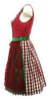 Spieth & Wensky Dirndl Reise Knielang Pink-Rot-Grün mit Bluse Mietdauer 4 Tage**