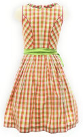 Spieth & Wensky Dirndl Ria Knielang Lachs-Limone mit Bluse Mietdauer 4 Tage**