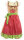 Spieth & Wensky Dirndl Ria Knielang Lachs-Limone mit Bluse Mietdauer 4 Tage**