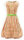 Spieth & Wensky Dirndl Ria Knielang Lachs-Limone mit Bluse Mietdauer 4 Tage**