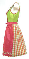 Spieth & Wensky Dirndl Riana Knielang Lachs-Lime mit Bluse Gr. 38 Mietdauer 4 Tage**