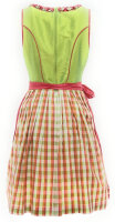 Spieth & Wensky Dirndl Riana Knielang Lachs-Lime mit Bluse Gr. 38 Mietdauer 4 Tage**