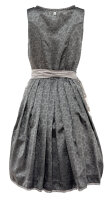 Spieth & Wensky Dirndl Amike Knielang Taupe mit Bluse Gr. 38 Mietdauer 4 Tage**