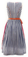 Spieth & Wensky Dirndl Luna Lang Kobalt-Pink mit Bluse Mietdauer 4 Tage**