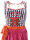 Spieth & Wensky Dirndl Luna Lang Kobalt-Pink mit Bluse Mietdauer 4 Tage**