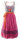 Spieth & Wensky Dirndl Luna Lang Kobalt-Pink mit Bluse Mietdauer 4 Tage**