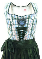 Spieth & Wensky Dirndl Neva Lang Sky-Grün mit...
