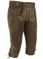Kniebund Lederhose Valentin Braun - Träger Modell...