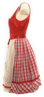 Spieth & Wensky Dirndl Tinette Knielang Rot-Beige mit Bluse Gr. 36 Mietdauer 4 Tage**