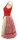 Spieth & Wensky Dirndl Tinette Knielang Rot-Beige mit Bluse Gr. 36 Mietdauer 4 Tage**