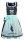 Spieth & Wensky Dirndl Twist Knielang Denim-Eis mit Bluse Gr. 42 Mietdauer 4 Tage**