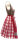 Spieth & Wensky Dirndl Angela Knielang Taupe-Rot mit Bluse Gr. 42 Mietdauer 4 Tage**