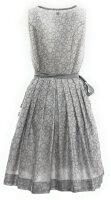 Spieth & Wensky Dirndl Amike Knielang Silbergrau mit Bluse Gr. 40 Mietdauer 4 Tage**