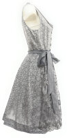 Spieth & Wensky Dirndl Amike Knielang Silbergrau mit Bluse Gr. 40 Mietdauer 4 Tage**