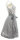 Spieth & Wensky Dirndl Amike Knielang Silbergrau mit Bluse Gr. 40 Mietdauer 4 Tage**