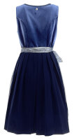 Spieth & Wensky Dirndl Diandra Knielang Blau mit Bluse Gr. 40 Mietdauer 4 Tage**