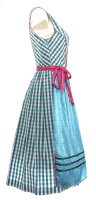 Spieth & Wensky Dirndl Luna Lang Petrol-Pink mit Bluse Gr. 40 Mietdauer 4 Tage**