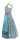 Spieth & Wensky Dirndl Luna Lang Petrol-Pink mit Bluse Gr. 40 Mietdauer 4 Tage**