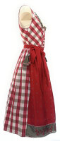 Spieth & Wensky Dirndl Nikola Lang Rot mit Bluse Gr. 44 Mietdauer 4 Tage**