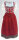 Spieth & Wensky Dirndl Nikola Lang Rot mit Bluse Gr. 46 Mietdauer 4 Tage**