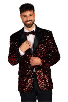Paillettensakko Showstar Rot | Mietdauer 4 Tage**