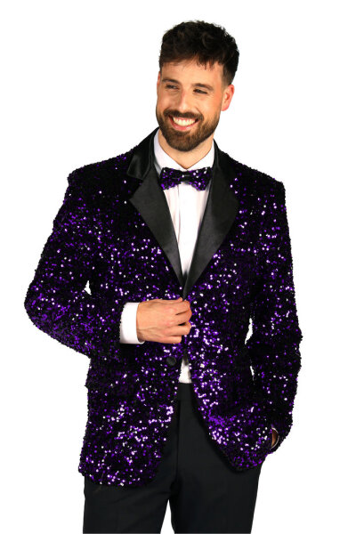 Paillettensakko Showstar Lila | Mietdauer 4 Tage**