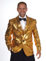 Paillettensakko Showmaster Gold | Mietdauer 4 Tage**