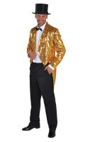 Paillettenfrack Herren Gold | Mietdauer 4 Tage**