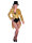Paillettenfrack Damen Gold | Mietdauer 4 Tage**