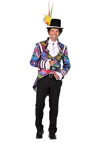 Jacke Feder Party Herr | Mietdauer 4 Tage**