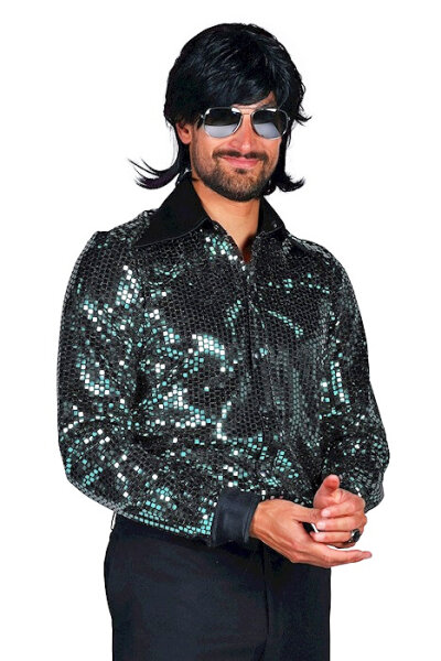 Disco Shirt Mintgrün | Mietdauer 4 Tage**
