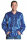 Rüschenhemd Blau | Mietdauer 4 Tage**