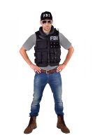 FBI Weste mit Cap | Polizei Kostüm | Mietdauer 4 Tage**