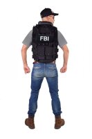 FBI Weste mit Cap | Polizei Kostüm | Mietdauer 4 Tage**