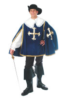 Musketier Kostüm Blau | 4-Tage-Miete **