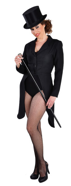 Showfrack Dame Schwarz | 4-Tage-Miete **