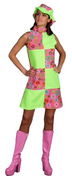 Blümchenkleid Grün | 4-Tage-Miete **