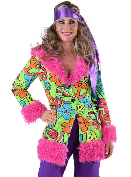 70s Jacke "Peace" | 4-Tage-Miete **