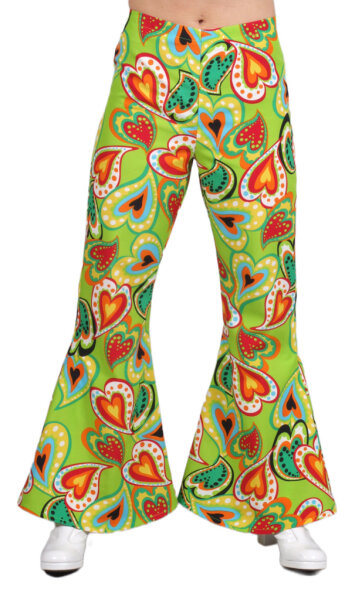 Schlaghose Damen "Hearts" | 4-Tage-Miete **
