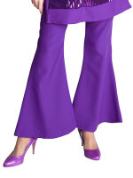 Schlaghose Damen Lila | 4-Tage-Miete **