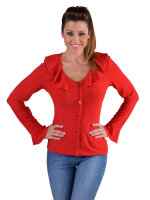 Jerseybluse Rot | 4-Tage-Miete **