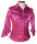 Rüschenbluse Fuchsia | 4-Tage-Miete **