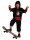 Zombie Skater Kinder Kostüm | 4-Tage-Miete **