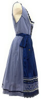 Miete Dirndl Rosa mit Bluse | Blau Lang | Festpreis 4-Tage | KRÜGER 40577