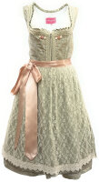 Miete Dirndl Wiesnzauber mit Bluse | Lindgrün-Creme Knielang | Festpreis 4-Tage | KRÜGER 48446