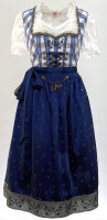 Miete Dirndl Nikola mit Bluse | Blau Lang | Festpreis...