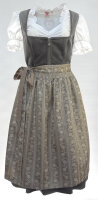 Miete Dirndl Diandra mit Bluse | Taupe Knielang |...