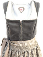 Miete Dirndl Diandra mit Bluse | Taupe Knielang |...