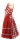 Miete Dirndl Lotty mit Bluse | Rot-Weiß Knielang | Festpreis 4-Tage | Spieth & Wensky