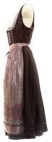 Miete Dirndl Annegret mit Bluse | Braun-Rosa Lang | Festpreis 4-Tage | Spieth & Wensky